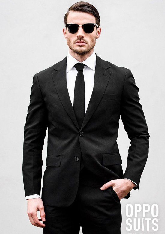 OppoSuits Black Knight - Kostuum - Maat 56