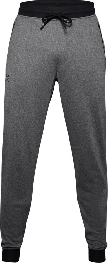 Under Armour Sportstyle Tricot Jogger Sportbroek - Heren - Carbon Heather