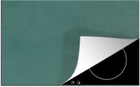 Merkloos KitchenYeah® Inductie beschermer 77x51 cm - Groen - Verf - Muur - Inductie kookplaat accessoire