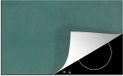 Merkloos KitchenYeah® Inductie beschermer 77x51 cm - Groen - Verf - Muur - Inductie kookplaat accessoire