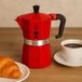 Pezzetti Italexpress, aluminium, pour 3 tasses, rouge