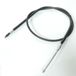 RMS Câble de frein arrière pour Piaggio Porter 1300 1999-2009 Noir Acier 8057570044509