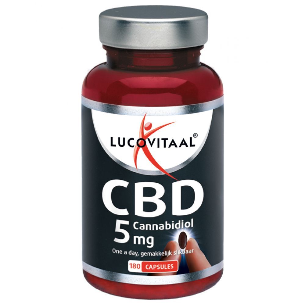 Lucovitaal CBD Cannabidiol 5mg Capsules - 8713713022673