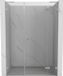 Mexen Lunar L porte de douche pivotante droite 135 cm, transparent, nickel brossé