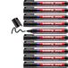 Edding Permanent Marker 300, noir, 10 pièces