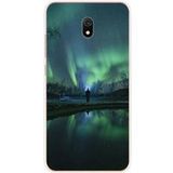 Xiaomi Redmi 8A Aurores boreales Bedrukt siliconen hoesje