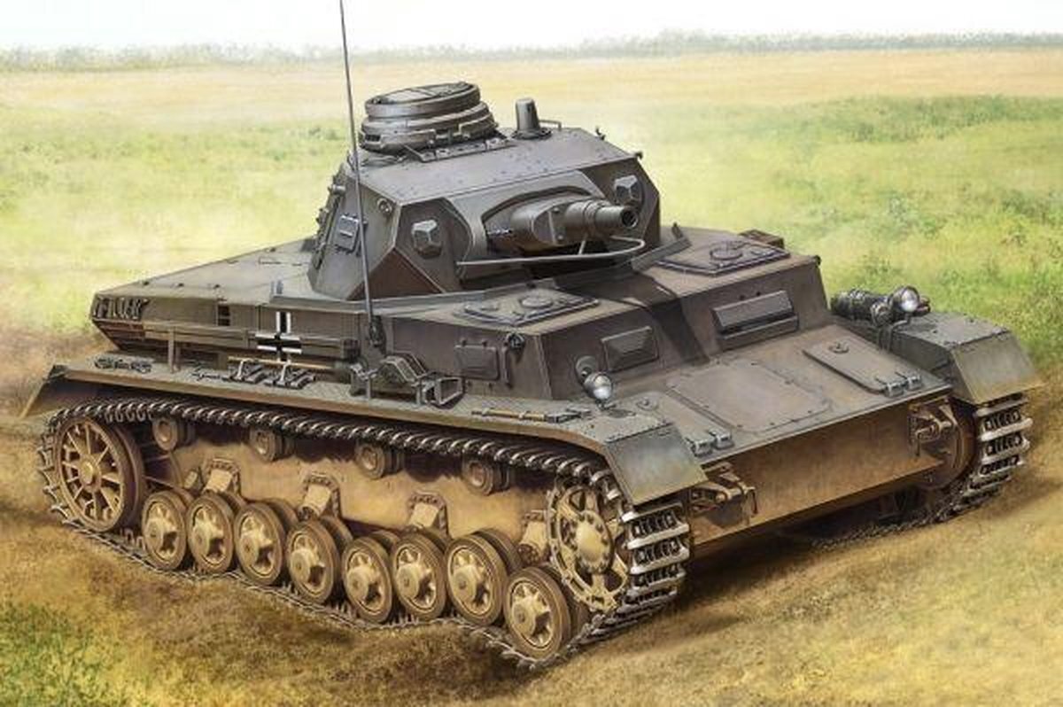 Hobbyboss 80131 - modelbouwset Duitse pantserkleedwagen IV uitf B