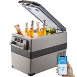VEVOR Glacière Électrique Voiture, 45 L, Réfrigérateur Portable à Compression, 60 W, Mini Frigo, 69,3x34,5x45,6 cm, Glacière Électrique, Mini Congélateur Compresseur pour Maison / Voiture / Camping