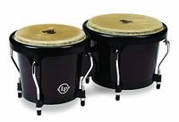LP Latin Percussion Aspire Bongo - 6 3/4" en 8" - Siamees eiken - Dark Wood - Donker natuurhout - LPA601-DW