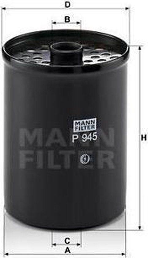 Mann Filter P 945 x Brandstoffilter