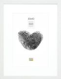 Deknudt Frames Fotolijst Wit met Passe-partout 20x30 / 30x40 cm