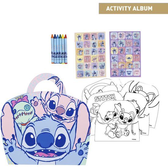Disney Lilo and Stitch Universe coloring, activity set