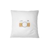 Bona Basics Decoratieve kussenhoes Wit 45x45 cm
