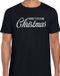 Bellatio Decorations Shoppartners Bv Fout kerstshirt / t-shirt - Merry Fucking Christmas - zilver / glitter - zwart voor heren - kerstkleding / christmas outfit S