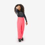Pantalon de ski enfant 5-13 ans, rose