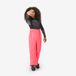 Pantalon de ski enfant 5-13 ans, rose