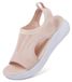 Elzusha Sandales de sport orthopédiques Femme avec semelle intérieure et conception antidérapante (Rose, 37 EU)