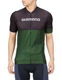 SHIMANO Kita S.S. Zip shirt voor volwassenen, uniseks, meerkleurig, eenheidsmaat