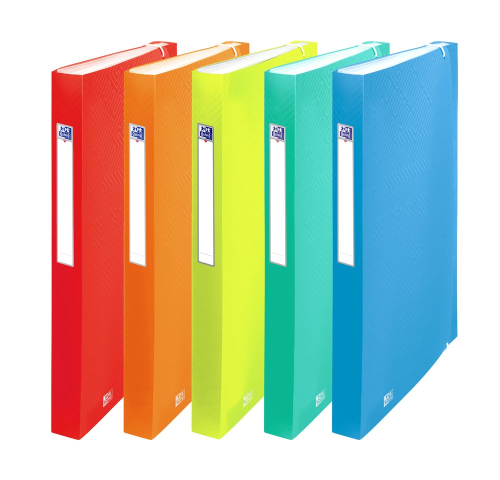 Oxford Urban Sorteermap A4 Polypropyleen (PP) Assorted Colours Translucent 10 stuks