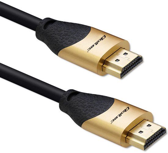 Qoltec 50357 HDMI kabel 5 m HDMI Type A (Standaard) Zwart