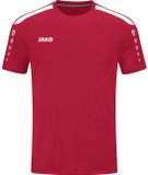 Jako Power Shirt Korte Mouw Kinderen - Rood | Maat: 116