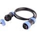 Deko Light 940043 Ronde connector afgewerkt Stekker, recht, Koppeling, recht Totaal aantal polen: 5 1 stuk(s)