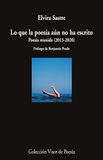 Lo Visor Libros Lo que la poesía aún no ha escrito: Poesía reunida (2013-2020) Paperback