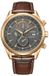 Citizen AT8263-10H Horloge - Leer - Bruin - Ø 43 mm