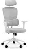 SENSE7 VENO - Ergonomische Bureaustoel - Wit en Grijs