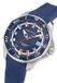 Nautica Koh May Bay Quartz Analoog Horloge Blauw Kast Gemaakt Van 100% Roestvrij Staal En Een Bandje Van 100% Siliconen 47 NAPKMF601