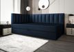 B&B Home Adelle Boxspringbett 120x210 cm gris foncé