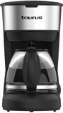 Taurus Drip Koffiemachine 6 Kopjes Zwart/Roestvrijstaal