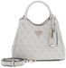GUESS Meridian II Girlfriend Carryall Bone Logo wit
