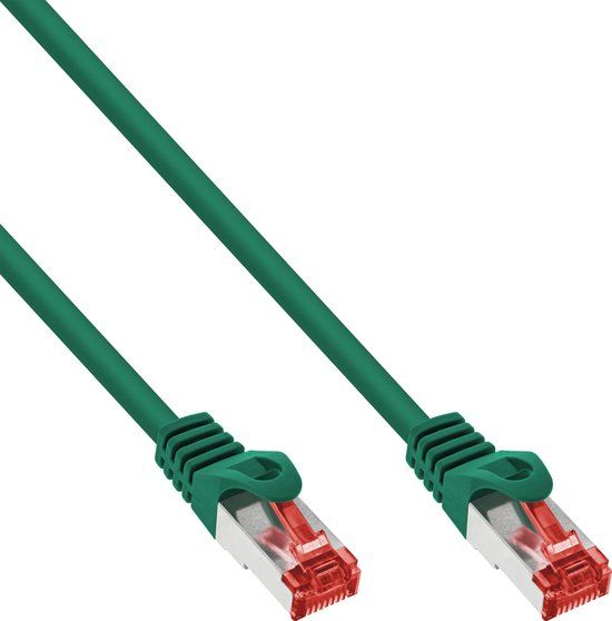 InLine 76407G Netwerkkabel - Cat6 - 7.5m - Groen