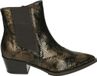 Nero Giardini I513910D Cowboylaarzen Vrouwen Leer/Textiel Metallics Maat 41