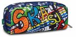 Trousse pour enfants, imprimé dessin animé, multicolore, 22x8,5x5 cm