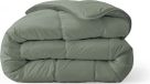 Zelesta Everyday Uni Pastel Green 200x200cm Housse de couette