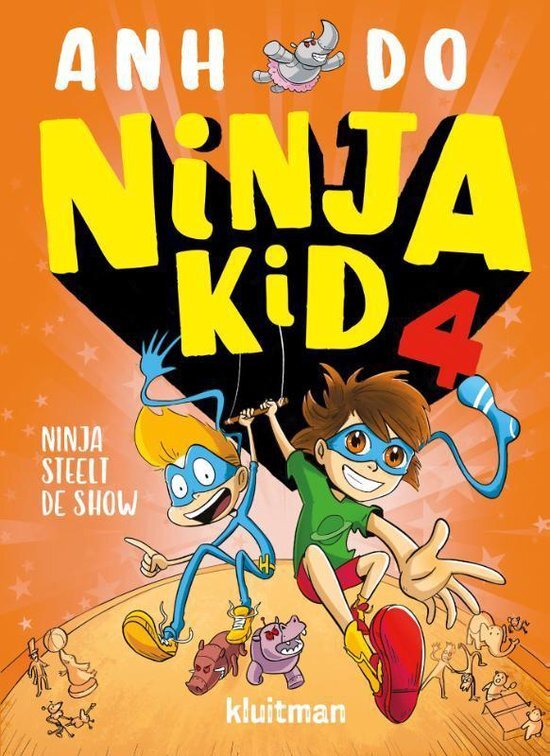 Kluitman Ninja Kid 4 Ninja Steelt De Show