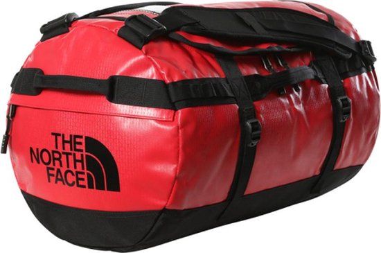 The North Face Base Camp Duffel S - 50L - rPet - Red/Black
