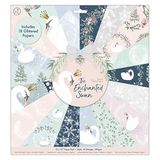 Papermania PMA 160332 Scrapbooking-papier, meerkleurig, 30,5 x 30,5 cm