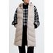 French Connection Gilet Row Hood Mid Putty Taille: M | Vestes sans manches Outlet | Femme