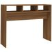 VidaXL Wandtafel 105x30x80 cm bewerkt hout bruin eikenkleur
