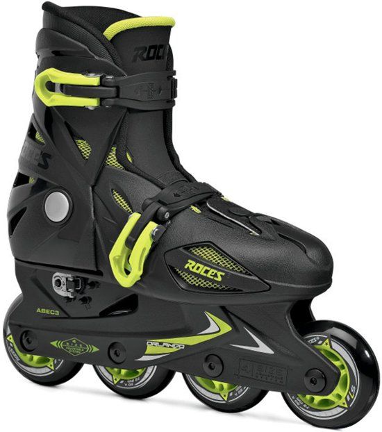 Roces Inlineskates - Maat 30-35 - Zwart/Geel