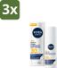NIVEA MEN Gezichtscrème Sensitive SPF30 - 3 x 50 ml