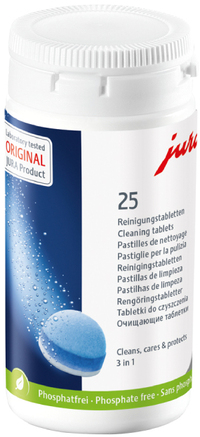 Jura 3-Fasen Reinigingstabletten - 25 stuks - Koffiemachinereiniger
