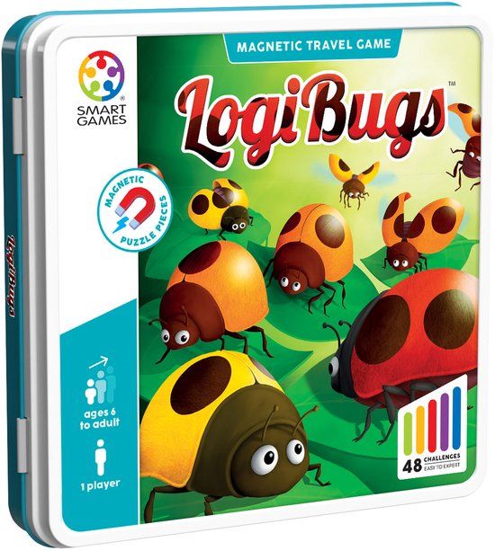 SmartGames LogiBugs - Magnetisch Logisch Denkspel
