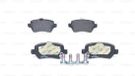 BOSCH Jeu de 4 plaquettes de frein à disque 0986424646