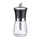 Westmark Suikerstrooier Blacky 190ml Glas/Roestvrij Staal/Kunststof Transparant/Zwart/Zilver 63592260