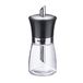 Westmark Suikerstrooier Blacky 190ml Glas/Roestvrij Staal/Kunststof Transparant/Zwart/Zilver 63592260