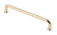 GTV - NORD meubelgreep | handgrepen meubelgrepen | lang 33,4 cm | boorgatafstand 32 cm | Znal | glanzend goud
